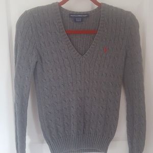 Small Grey Ralph Lauren Sport Sweater